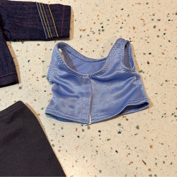 American Girl Doll 18” Back 2 School Outfit with Book Bag and Denim Jacket - Picture 6 of 16